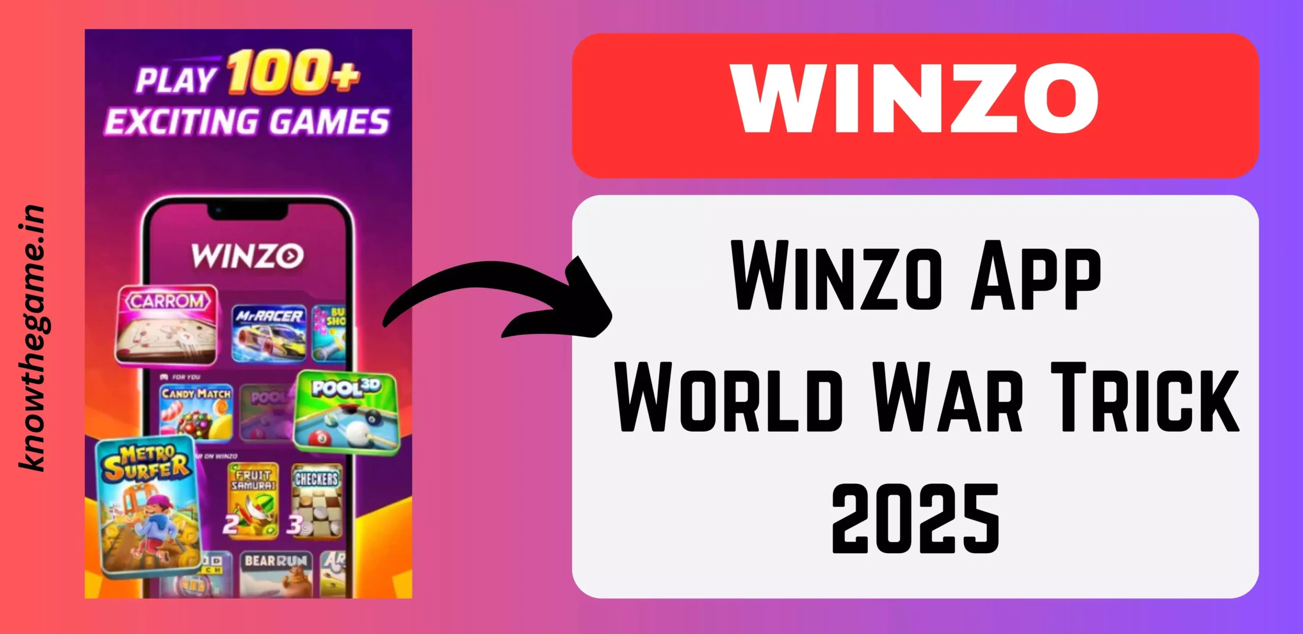 Winzo App World War Trick 2025