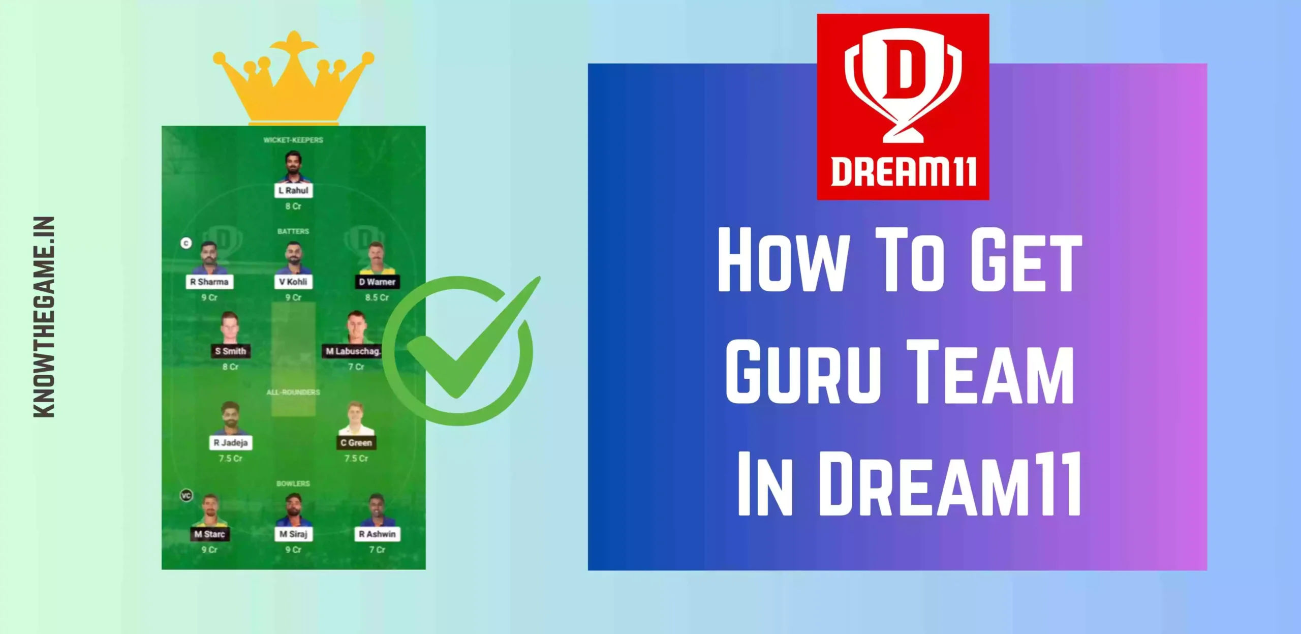 How To Get Guru Team In Dream11