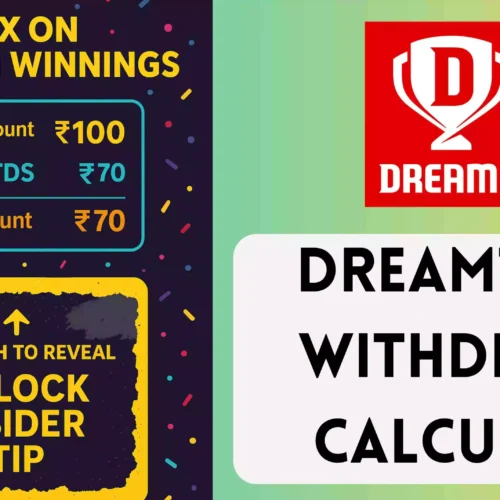 Dream11 Tax Withdrawal Calculator