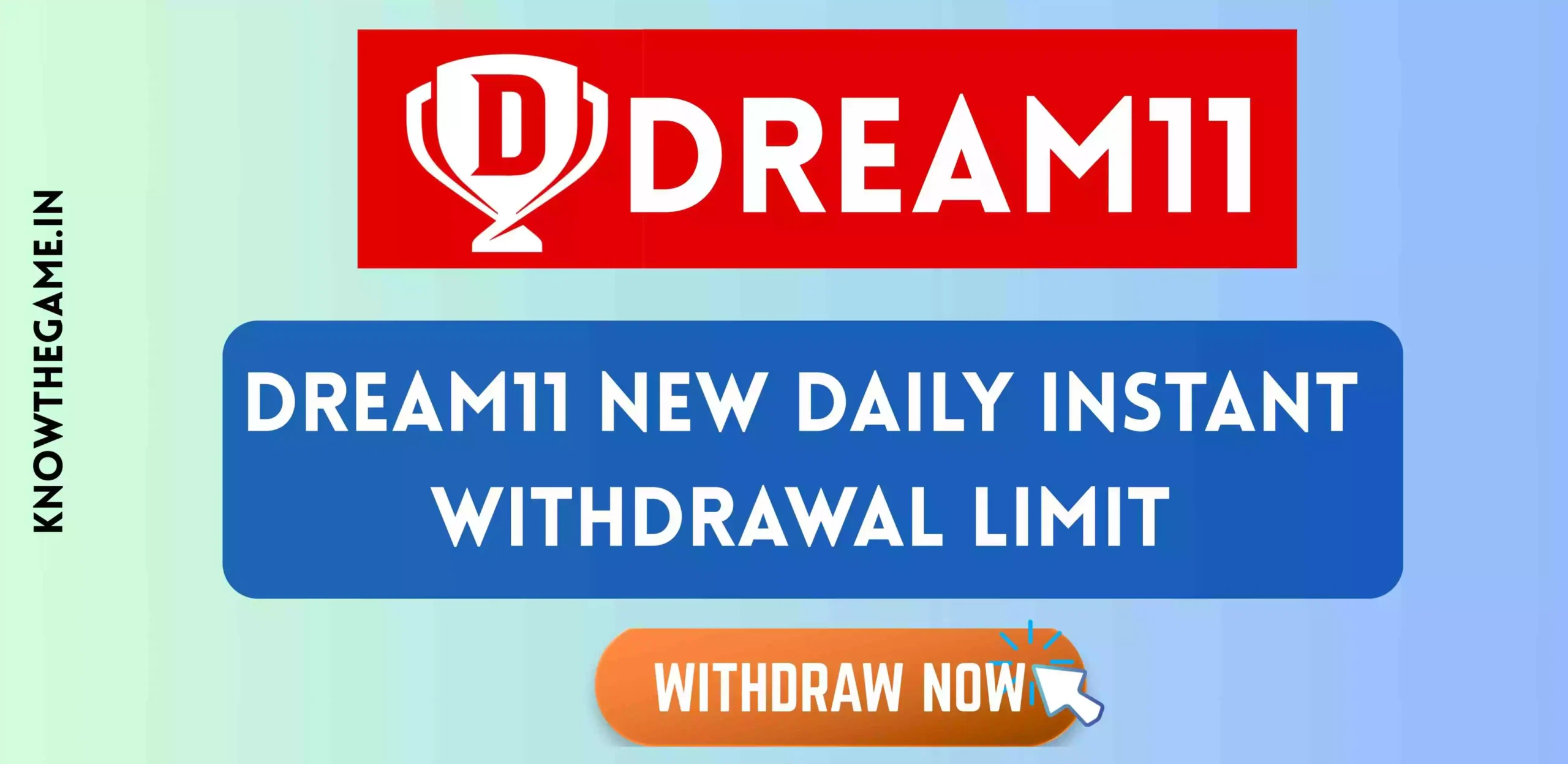 Dream11 New Daily Instant Withdrawal Limit